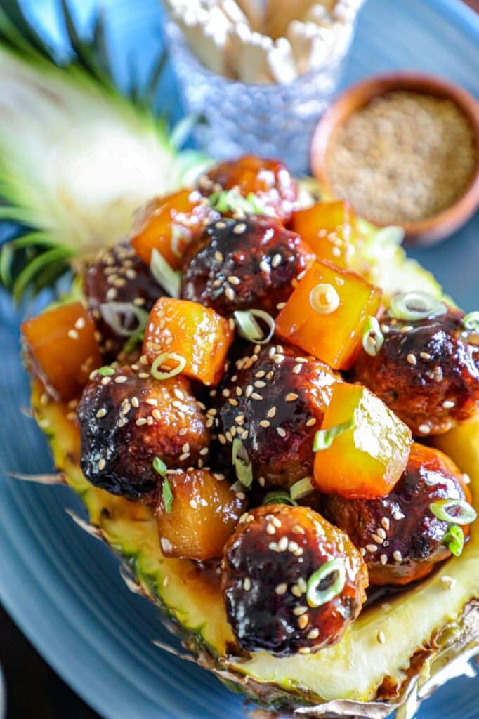 Pork Meatballs Recipe (Asian version) 