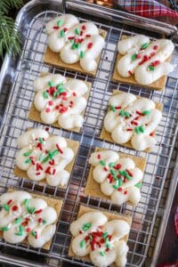 Christmas Sugar Cookie Bars Recipe