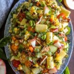BBQ Balsamic Grilled Chicken Pasta Salad