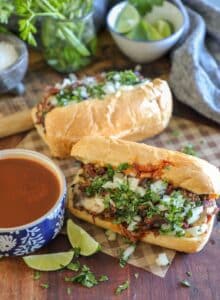 Smoked Beef Birria French Dip